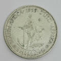 South Africa 1929 Shilling in reasonable condition