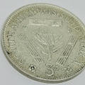 South Africa 1948 Three pence tickey AU