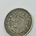 1880 Great Britain Victoria 2 pence