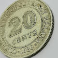Malaya 1939 Twenty cent XF+