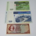Lot of 10 bank notes from Africa - some excellent