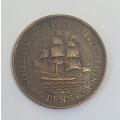South Africa 1931 2 half penny EF or better