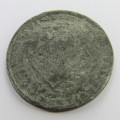 Great Prison late 1800`s prison money (fake florin) made out of lead - if this could tell a story