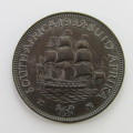 1932 SA Union half penny - EF+