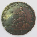 Australia 1858 Peace & Plenty Melbourne penny