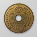 East Africa Edward 8 Ten cents - no mint mark uncirculated