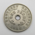 Southern Rhodesia 1938 Penny XF +