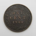 Canada 1900 one cent XF