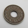 Palestine 1939 copper - nickel - 5 mils