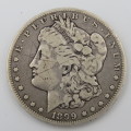 USA 1899 Silver dollar - 0 Mintmark. Fine plus