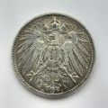 Germany 1909 A silver 1 mark XF