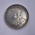 British West Africa 1913 H shilling VF - silver