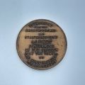 1971 Freedom of the town Krugersdorp to president JJ Fouche. Medallion