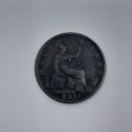 Great Britain half penny 1881 H