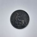 Great Britain half penny 1881 H