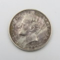 Portugal 1909 silver 200 reis