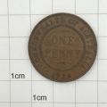 Australia 1936 One penny XF+