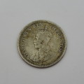 South Africa 1947 sixpence uncirculated
