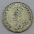 South Africa 1936 half crown EF some lustre remaining