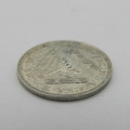 South Africa 1925 Protea 3d tickey uncirculated