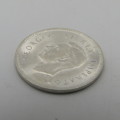 South Africa 1943 tickey 3d uncirculated