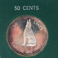 Canada 1967 proof set in slab - Mostly silver coins