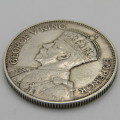 Southern Rhodesia 1935 Two Shillings XF - silver