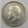 Great Britain 1914 silver shilling XF+