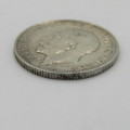 Great Britain 1914 silver shilling XF+