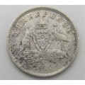 Australia 1910 silver 3d three pence