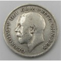 Great Britain 1916 sixpence 6d VF