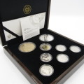 2019 RSA 25 Years of Constitutional democracy 8 coin proof set with certificate