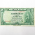 Latvia 1938 banknote 25 Latu