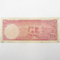 French Indochine 10 piastres (1947 to 1951)