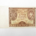 Poland 100 Zlotych 1934 banknote