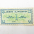 Occupation of Austria 1 Shilling banknote 1944 series banknote (military)