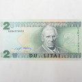 Lithuania 1993 banknote 2 litai uncirculated