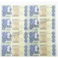 Lot of 8 x 1984 GPC de Kock R2 banknotes with consecutive numbers
