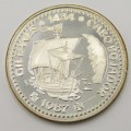 1987 Portuguese proof sterling silver commemorative 100 Escudos coin - weighs 16,5g