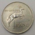 South Africa 1966 English R1 with horn flaw on Springbok