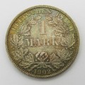 Deutsches Reich 1 Mark 1902 A AU+