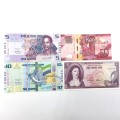 Lot of 10 good condition banknotes some circulated - some rarely seen