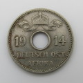 German East Africa 1914 J 5 Heller XF