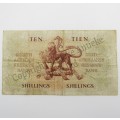 M.H de Kock Ten Shillings 1951 A/E A41 aVF