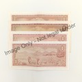 TW de Jongh 4x 1st,2nd & 3rd Issue R1 notes of different years 1967, 1972,1973 & 1975