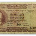 MH de Kock Ten Shillings 1958 - E/A - A162 - aVF