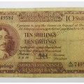 MH de Kock Ten Shillings 1958 - E/A - A160 - aVF