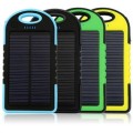WATER RESISTANT SOLAR POWER BANK (Blue)