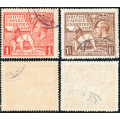 Great Britain - 1924 - Empire Exhibition - set of 2 fine used . 430 - 431 .