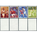 Great Britain - 1980 - Sport Centenaries - set of 4 mint unhinged . 1134 - 1137 .